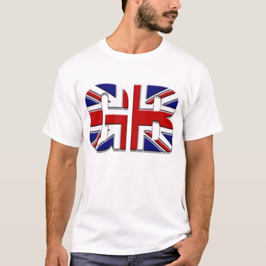 GB Groot-Brittannië vlag van de EU Jack pride T-shirt (Voorkant)