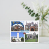 GB Luton - Guru Nanak Gurdwara Sikh Temple - Briefkaart (Staand voorkant)