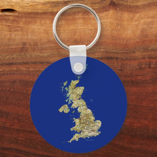 GB Map Sleutelhanger (Voorkant)