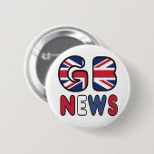 GB Nieuws Ronde Button 5,7 Cm (Voorkant /achterkant)