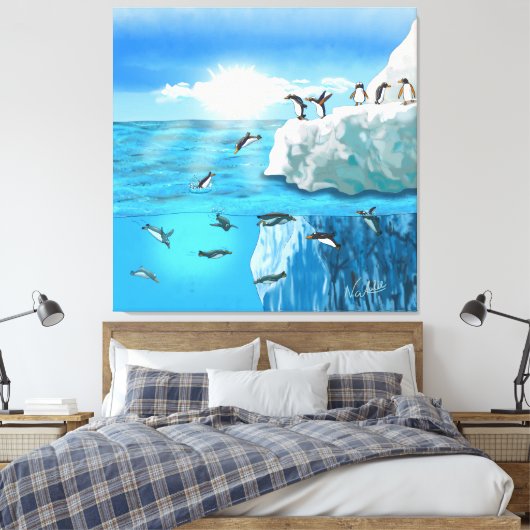 GB Print on canvas pinuine  (Insitu (Slaapkamer))