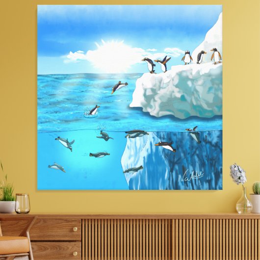 GB Print on canvas pinuine (Insitu (Woonkamer))