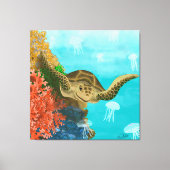 GB Print on canvas turtle (Voorkant)