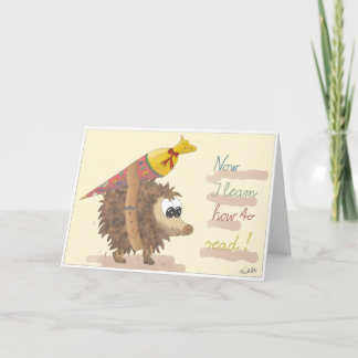 GB School enrollment card, lovingly hand-drawn gir Kaart