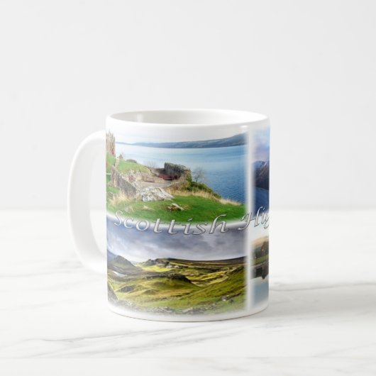 GB Scotland - The Scottish Highlands & Ben Nevis Koffiemok (Voorkant links)