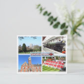 GB Swindon ^ Town Centre - Railway Museum - Town Briefkaart (Staand voorkant)