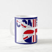 GB team UK flag olympics souvenir mok (Voorkant links)