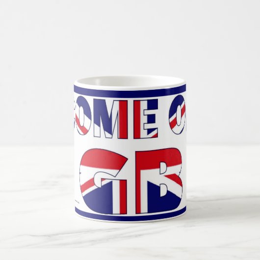 GB team UK flag olympics souvenir mok (Center)