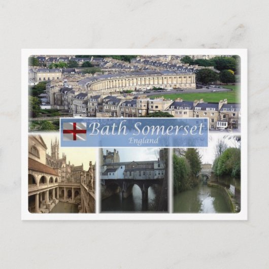GB Verenigd Koninkrijk - Engeland - Bath Somerset  Briefkaart (Voorkant)