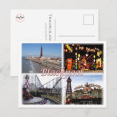 GB Verenigd Koninkrijk - Engeland - Blackpool - Briefkaart (Voorkant / Achterkant)