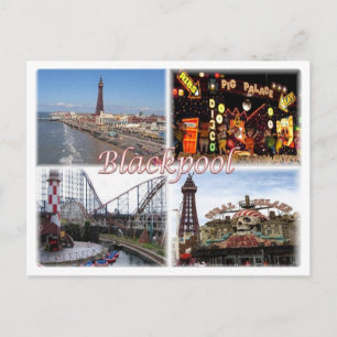 GB Verenigd Koninkrijk - Engeland - Blackpool - Briefkaart