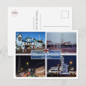 GB Verenigd Koninkrijk - Engeland - Blackpool - Briefkaart (Voorkant / Achterkant)