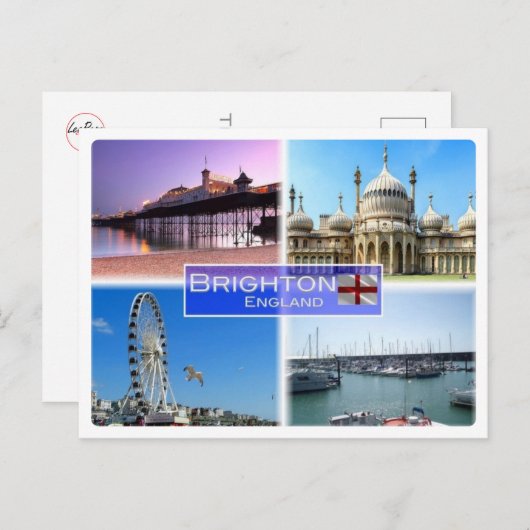 GB Verenigd Koninkrijk - Engeland - Brighton - Briefkaart (Voorkant / Achterkant)