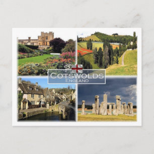GB Verenigd Koninkrijk - Engeland - Cotswolds - Briefkaart