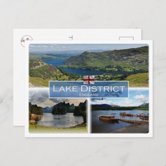GB Verenigd Koninkrijk - Engeland - Lake District  Briefkaart (Voorkant / Achterkant)