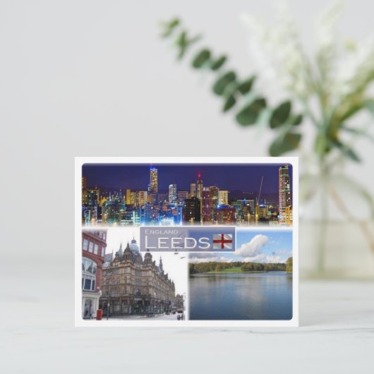 GB Verenigd Koninkrijk - Engeland - Leeds - Yorksh Briefkaart (Staand voorkant)
