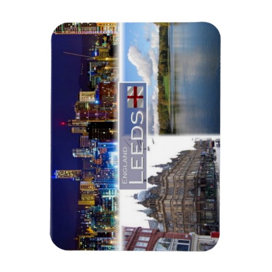GB Verenigd Koninkrijk - Engeland - Leeds - Yorksh Magneet (Verticaal)