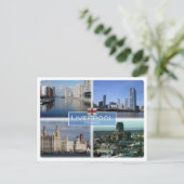 GB Verenigd Koninkrijk - Engeland - Liverpool - Briefkaart (Staand voorkant)