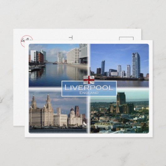 GB Verenigd Koninkrijk - Engeland - Liverpool - Briefkaart (Voorkant / Achterkant)