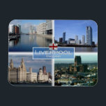 GB Verenigd Koninkrijk - Engeland - Liverpool - Magneet<br><div class="desc">Hier vind je het souvenir van je vakantie. Deze categorie bevat patchmagneten van vele plaatsen. Dit afbeelding bevat een afbeelding van de volgende plaatsen: Liverpool England - Prince's Dock - Gebouwen nabij Princes Dock - Pier Head - Anglicaanse kathedraal met Mersey. Druk vrienden en familie met unieke souvenirs uit de...</div>