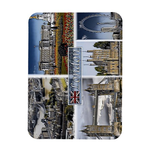 GB ^ Verenigd Koninkrijk - Engeland - Londen Magneet (Verticaal)