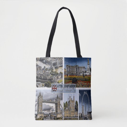 GB ^ Verenigd Koninkrijk - Engeland - Londen Tote Bag (Voorkant)