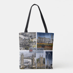 GB ^ Verenigd Koninkrijk - Engeland - Londen Tote Bag
