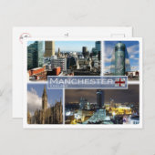 GB Verenigd Koninkrijk - Engeland - Manchester - Briefkaart (Voorkant / Achterkant)