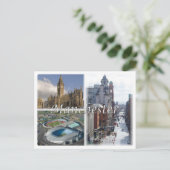 GB Verenigd Koninkrijk - Engeland - Manchester - Briefkaart (Staand voorkant)