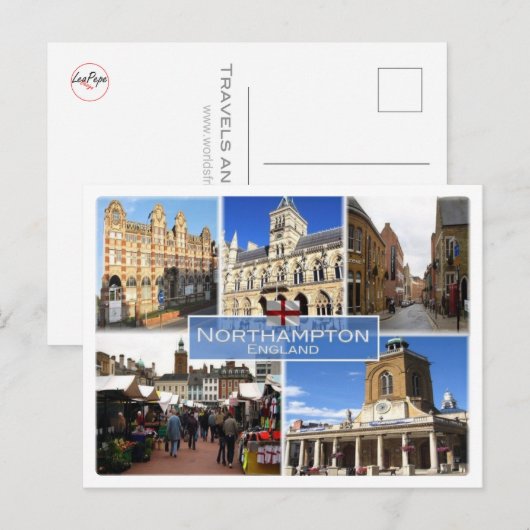 GB Verenigd Koninkrijk - Engeland - Northampton - Briefkaart (Voorkant / Achterkant)
