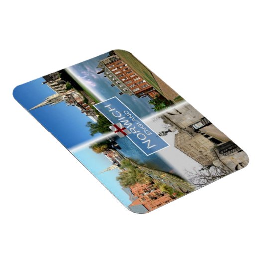 GB Verenigd Koninkrijk - Engeland - Norwich Norfol Magneet (Rechterzijde)