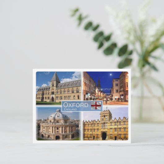 GB Verenigd Koninkrijk - Engeland - Oxford - Briefkaart (Staand voorkant)