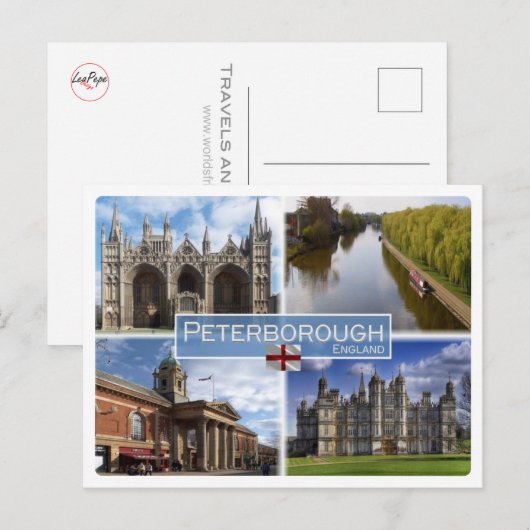 GB Verenigd Koninkrijk - Engeland - Peterborough - Briefkaart (Voorkant / Achterkant)