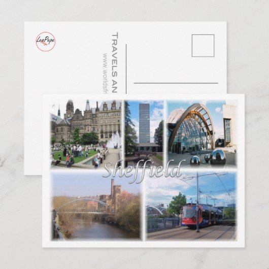 GB Verenigd Koninkrijk - Engeland - Sheffield - Briefkaart (Voorkant / Achterkant)