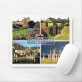 GB Verenigd Koninkrijk - Engeland - The Cotswolds  Muismat (Met muis)