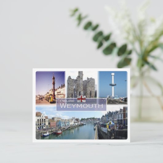 GB Verenigd Koninkrijk - Engeland - Weymouth - Briefkaart (Staand voorkant)