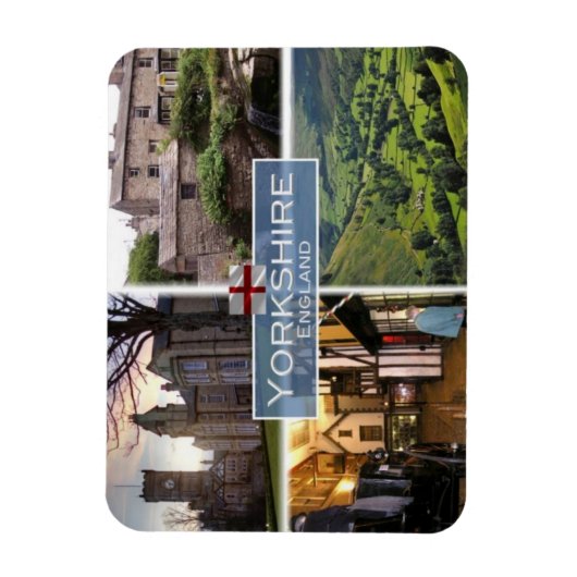 GB Verenigd Koninkrijk - Engeland - Yorkshire - Magneet (Verticaal)