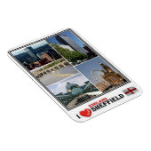 GB Verenigd Koninkrijk - Engeland - Yorkshire Shef Magneet (Rechterzijde)