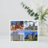GB Verenigd Koninkrijk - Noord-Ierland - Belfast - Briefkaart (Staand voorkant)
