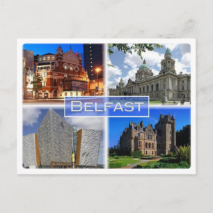 GB Verenigd Koninkrijk - Noord-Ierland - Belfast - Briefkaart