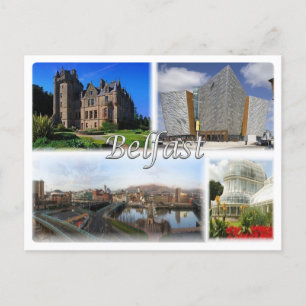 GB Verenigd Koninkrijk - Noord-Ierland - Belfast - Briefkaart