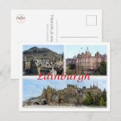 GB Verenigd Koninkrijk - Schotland - Edinburgh - Briefkaart (Voorkant / Achterkant)