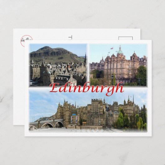 GB Verenigd Koninkrijk - Schotland - Edinburgh - Briefkaart (Voorkant / Achterkant)