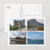 GB Verenigd Koninkrijk - Schotland - het eiland sk Briefkaart (Voorkant / Achterkant)
