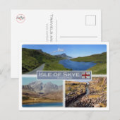 GB Verenigd Koninkrijk - Schotland - Het eiland Sk Briefkaart (Voorkant / Achterkant)