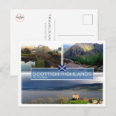 GB Verenigd Koninkrijk - Schotland - Schotse Hoogl Briefkaart (Voorkant / Achterkant)