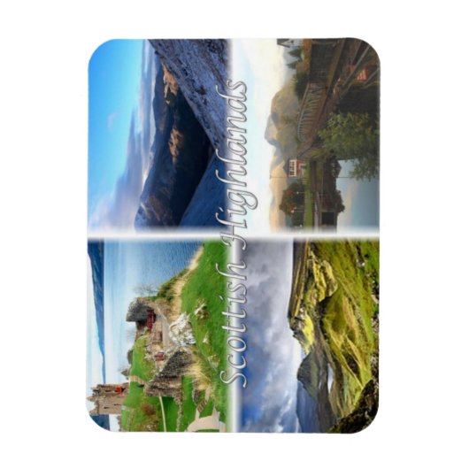 GB Verenigd Koninkrijk - Schotland - Schotse Hoogl Magneet (Verticaal)