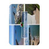 GB Verenigd Koninkrijk - Wales - The Gower Peninsu Magneet (Verticaal)