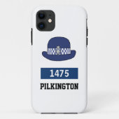 GB Vrouw WPC-Pet politie - nummer en naam toevoege Case-Mate iPhone Case (Achterkant)