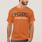 GBC Headquarters Oranje T-Shirt (Voorkant)